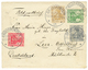 1904 GERMANIA 2pf+ 3pf+ 5pf+ 10pf Canc. GROOTFONTEIN On "FELDPOSTBRIEF" To LEER. Verso, OKAHANDJA. Rare Cancel On Stamps - Sud-Ouest Africain Allemand