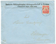 CAROLINES : 1910 10pf Canc. PALAU PALAU-INSELN On Commercial Envelope To GERMANY. Vvf. - Karolinen