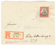 KIAUTSCHOU - MARITIME : 1910 20c Canc. DEUTSCHE SEEPOST / SHANGHAI-TIENTSIN + REGISTERED Label TSCHIFU On REGISTERED Env - Kiautschou