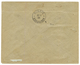 MARSHALL ISLANDS : 1900 Bisect 50pf (n°12) Canc. JALUIT On REGISTERED Envelope To PONAPE. Verso, PONAPE 13.1.01. Philate - Marshalleilanden