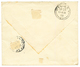 SAMOA : 1900 10pf(x3) Canc. APIA On Envelope To NEW SOUTH WALES. Verso, NORTH SYDNEY Cds. Vf - Samoa