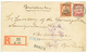 SAMOA : 1907 10pf + 30pf Canc. APIA On REGISTERED Envelope Via SAN FRANCISCO To MILWAUKEE (USA). Vvf. - Samoa