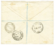 GILBERT ISLANDS To ORANGE FRE STATES : 1911 1/2d+ 1d(x2)+ 2d+ 2 1/2d On REGISTERED Envelope To BLOEMFONTEIN SOUTH AFRICA - Îles Gilbert Et Ellice (...-1979)