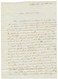 "KARIKAL" : 1860 French Cachet BUREAU DE KARIKAL + "7" Tax Marking On Entire Letter Datelined "NEGAPATAIN" To FRANCE. GR - Autres & Non Classés