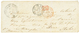 PAPAL STATES : 1857 ST PIERRE MARTINIQUE + PD Red On Envelope To "CORPS EXPEDITIONNAIRE De L' ARMEE FRANCAISE Dans Les E - Non Classés