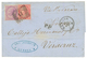 "1L To MEXICO" : 1871 40c + 60c On Cover From GENOVA To VERA-CRUZ (MEXICO). Verso, LIGNE B PAQ FR. Vvf. - Zonder Classificatie