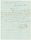 JAMAICA : 1845 OCANA FRANCA + JAMAICA SHIP LETTER On Entire Letter From OCANA (COLOMBIA) To ENGLAND. Vvf. - Giamaica (...-1961)