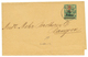 MAURITIUS : 1899 Postal Stationery 3 On 4c To RANGOON (BURMA). Verso, Cds TUTICORIN. Vf. - Mauricio (...-1967)