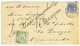 CURACAO : 1892 GERMANY 20pf Canc. HAMBURG On Envelope To LA GUAYRA (VENEZUELA) Redirected To CURACAO. The Envelope Was T - Curazao, Antillas Holandesas, Aruba