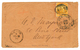 NEVIS : 1876 4d (fault) Canc. A09 + NEVIS On Envelope To NEW YORK. Verso, ST THOMAS. Vf. - Andere & Zonder Classificatie