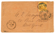 NEVIS : 1876 4d (fault) Canc. A09 + NEVIS On Envelope To NEW YORK. Verso, ST THOMAS. Vf. - Altri & Non Classificati