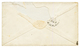 NEW ZEALAND : 1864 6d With 4 Large Margins Canc. On Envelope To ENGLAND. Vf. - Other & Unclassified