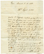 PALESTINE - TOR (SINAÏ) : 1837 Entire Letter Datelined "TOR" To CAIRO (EGYPT). GREAT RARITY. Superb. - Palästina