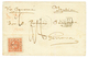 PERU : 1858 1D Red Canc. CALLAO + GB/2F87 + "28" Tax Marking On Cover To ITALY. PF Certificate (2001). Vf. - Perù