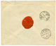 YEMEN - TURKEY : 1912 TURKEY 10p Block Of 4 + 1P Canc. HODEIDA On REGISTERED Envelope To AUSTRIA. Vvf. - Sonstige & Ohne Zuordnung