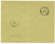 1897 DOA 5p On 10pf Canc. BAGAMOYO On Envelope From ZANZIBAR To HAMBURG. Vvf. - Sonstige & Ohne Zuordnung