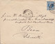 Romania BUCURESTI 1889 Cover Brief BERN (Arr.) Schweiz 25 Bani König Karl I. Stamp Single Franking - Briefe U. Dokumente