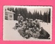 Paneveggio Guardia Alla Frontiera 1937 Foto Di Gruppo Sulla Neve Predazzo Trento - Guerre, Militaire