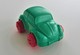 Vintage VINYL TOY CAR : Maker VIKINGPLAST SWEDEN - No. 4293 VW BEETLE - 7.00cm - 19XX - Rubber - Autres & Non Classés