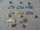 LOT 8  PIN'S    VOITURE  COURSE F1 - F1