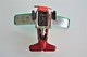 Vintage TIN TOY FLIPPING PLANE WIND UP  - Green J.G.SCH 546 ARTIST  - 8.5cm - WEST GERMANY - 1960 - Friction - Collectors Et Insolites - Toutes Marques