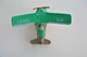 Delcampe - Vintage TIN TOY FLIPPING PLANE WIND UP  - Green J.G.SCH 546 ARTIST  - 8.5cm - WEST GERMANY - 1960 - Friction - Collectors Et Insolites - Toutes Marques