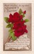 Postcard Best Wishes For My Dear Nephew's Birthday Red Rose [ Rotary ] My Ref  B13243 - Birthday