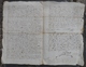 Manuscrit De 1648.Belle Calligraphie à Déchiffrer.Echange De Maison Et Terre Au Domaine De Bassoncourt. - Manuskripte