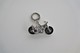 Vintage KEYCHAIN : PLASTIC/CHROME MOTORCYCLE  - RaRe - 1950-60's - Porte-cles - Porte-clefs