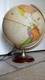 Tecnoglobus, Tecnodidattica - Lampe Globe Avec Routes Maritimes & Navigateurs - Plastique, Socle Bois - VINTAGE - Lantaarns & Kroonluchters