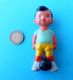 FOOTBALLER - Beautifull Vintage Rubber Toy * Football Soccer Fussball Futbol Futebol Calcio Foot Voetbal - Other & Unclassified