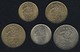 Chile, Lot 1971: 10, 20, 50 Centesimos, 1 + 5 Escudo(s), UNC - Chile