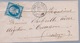 FRANCE  - LETTRE PETITS CHIFFRES PC 3240 SAINT PIERRE DE CHIGNAC (23) - 1853-1860 Napoleon III