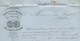 N° 22 BLEU NAPOLEON SUR LETTRE / GENTILLY  POUR VERSAILLES / 1867 GC 1643 FACTURE ENTETE BOUGIES SAVONS CHANDELLES - 1849-1876: Période Classique
