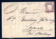 LETTRE ALSACE-LORRAINE OCCUPÉE- SCHIRMECK POUR LAZARETH- TIMBRES EMPIRE N°4- CAD TYPE 2- 1872- 3 SCANS + INFO - Covers & Documents