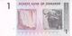 One Dollar Zimbawe 2007 UNC - Sonstige – Afrika