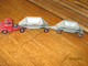 MATCHBOX - Lesney - K  4 - GMC Tractor & Freuhof Hopper Train  Complet - Etat D'usage - Jeu, Jouet, Camion,... - Jouets Anciens