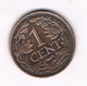 1 CENT 1927  NEDERLAND /4145/ - 1 Cent