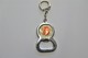 Vintage KEYCHAIN : FIAT BOTTLE OPENER - RaRe - 1950-60's - Porte-cles - Portachiavi