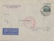 DR Luftpost-Brief EF Minr.607 Dresden 5.5.36 Mit L.Z. Hindenburg Zu Befördern Gel. Nach New York - Briefe U. Dokumente