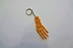 Vintage KEYCHAIN : SKELETON HAND  -  RaRe - 1980's - Porte-cles - Porte-clefs