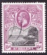 ST HELENA 1912 KGV 8d Black & Dull Purple SG78 FU - Saint Helena Island