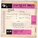 Pochette Sans Disque - Jacques Brel - Le Plat Pays - Barclay 70475 - 1962 - Accessoires, Pochettes & Cartons