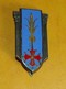 Ecole Militaire D’Infanterie, MONTPELLIER, émail, Marquage Vertical, FABRICANT ARTHUS BERTRAND PARIS,HOMOLOGATION 1937, - Armée De Terre