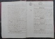 Manuscrit De 1822.F.Laignez & J.Garby à Alençon,adjudication,maison Rue Du Pont Neuf à Alençon Et Terres à Damigni.... - Manuscrits