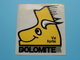 La DOLOMITE Va Forte ( Zie Foto Voor Détail ) Zelfklever Sticker Autocollant ! - Publicidad