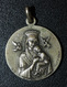 Beau Pendentif Médaille Religieuse "Eucharistie Jésus Christ / Notre Dame Du Perpétuel Secours" Religious Medal - Religion & Esotérisme