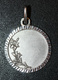 Pendentif Médaille Religieuse Argent 800 "Rameau De Lys" Silver Religious Medal - Religion & Esotericism