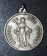 Médaillon Pendentif Médaille Religieuse Argent 800 XIXe "Congrégation Des Enfants De Marie" Silver Religious Medal - Religion & Esotérisme