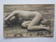 Pin-up Pin-ups Femme Nue Seins Nus Sur Son Canapé Nude érotisme Eros Nu Artistique Curiosa - Pin-Ups